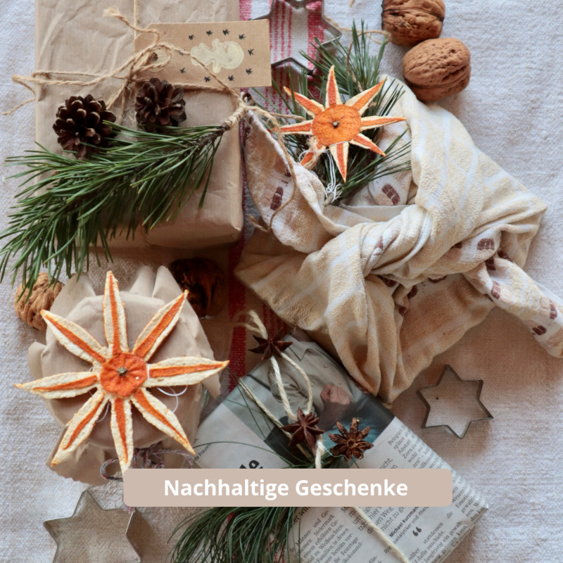 Nachhaltige Geschenke