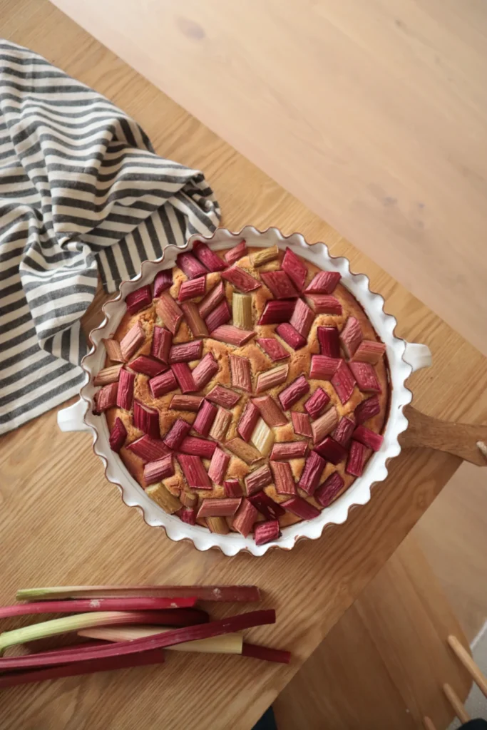 Rhabarber Tarte